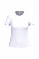 Dames T-shirt iDeal Basic Brand 190 Wit